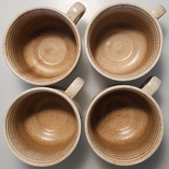 🇬🇧 Vintage Churchill Wild Strawberry Tea Cup - Set of 4 - Picture 3 of 15